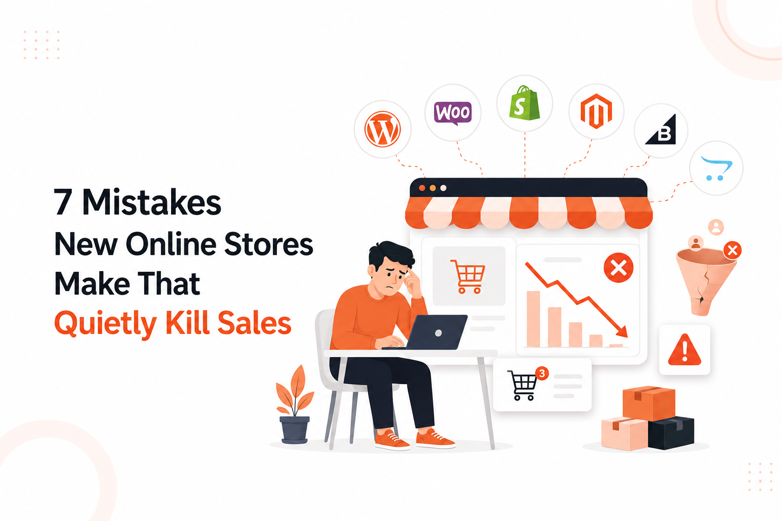 7 E-commerce Mistakes New Online Stores Make That Quietly Kill Sales